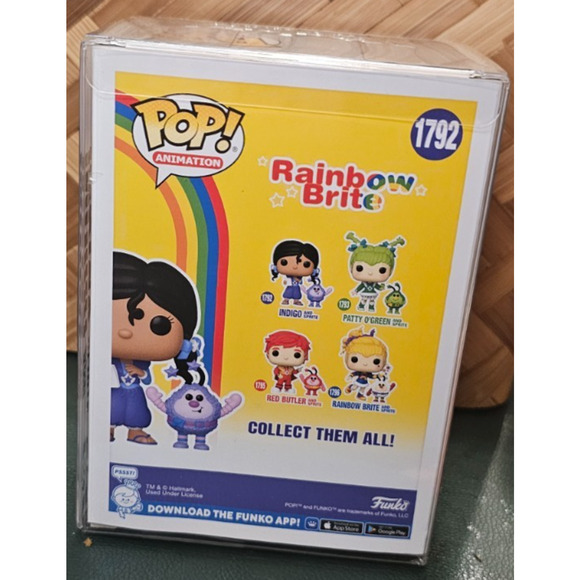 Funko Pop! Rainbow Brite : Indigo and Sprite #1792 w/ soft protector - Picture 4 of 4